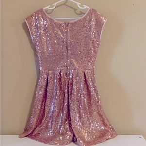 Girls Sequin Dress; Size S